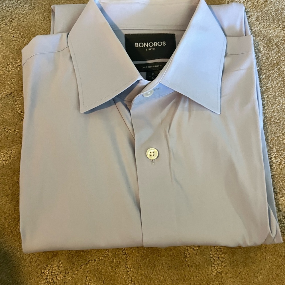 Bonobos Men's Lavender Dress Shirt